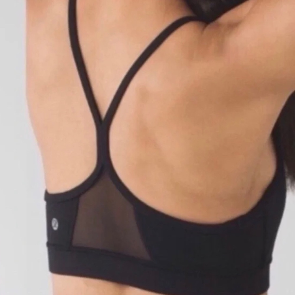 Lululemon Flow Y Bra Black Size 8